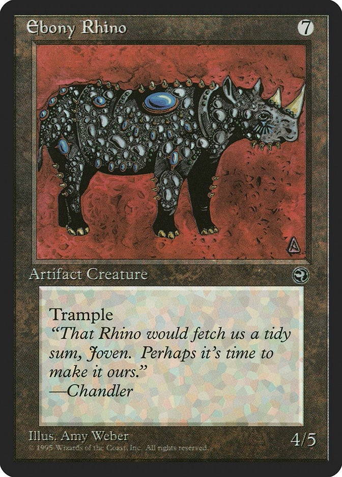 Image for Ebony Rhino (HML) - Magic: The Gathering