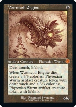 Image for Wurmcoil Engine (Schematic) (126) (BRR) - Magic: The Gathering