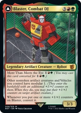 Image for Blaster, Combat DJ (8) (BOT) - Magic: The Gathering