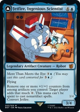 Image for Jetfire, Ingenious Scientist (3) (BOT) - Magic: The Gathering