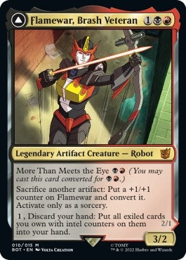 Flamewar, Brash Veteran (10) (BOT)