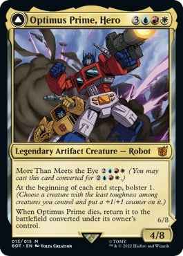 Image for Optimus Prime, Hero (13) (BOT) - Magic: The Gathering