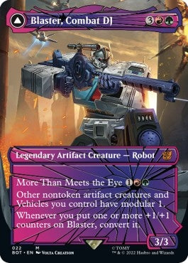 Image for Blaster, Combat DJ (Shattered Glass) (22) (BOT) - Magic: The Gathering