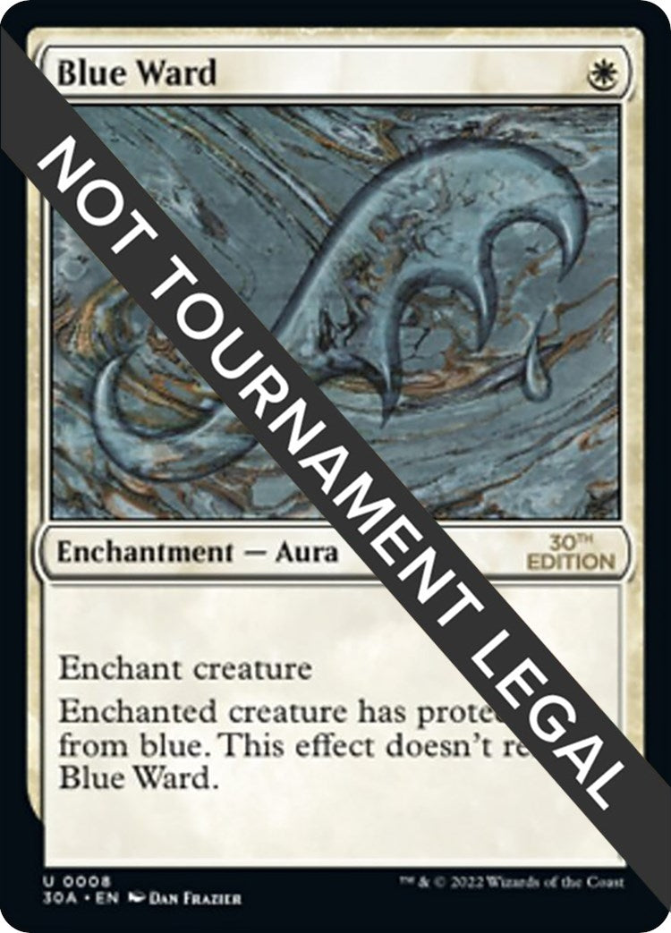 Image for Blue Ward (8) (30A) - Magic: The Gathering
