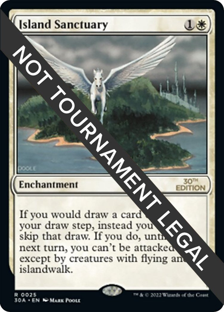 Image for Island Sanctuary (25) (30A) - Magic: The Gathering