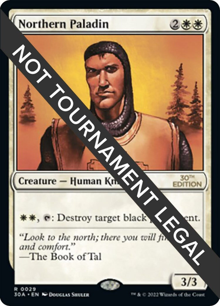 Image for Northern Paladin (29) (30A) - Magic: The Gathering