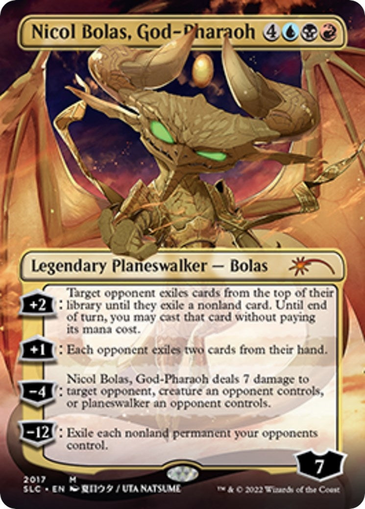 Image for Nicol Bolas, God-Pharaoh (2017) (SLC) - Magic: The Gathering