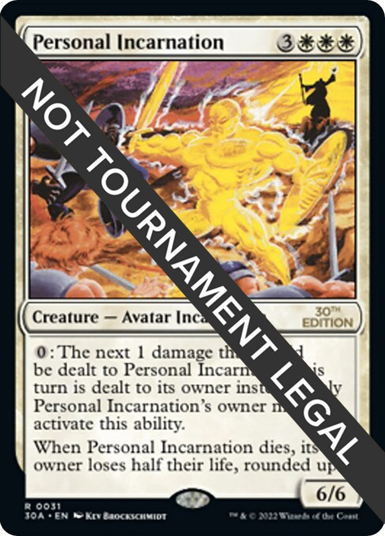 Image for Personal Incarnation (31) (30A) - Magic: The Gathering