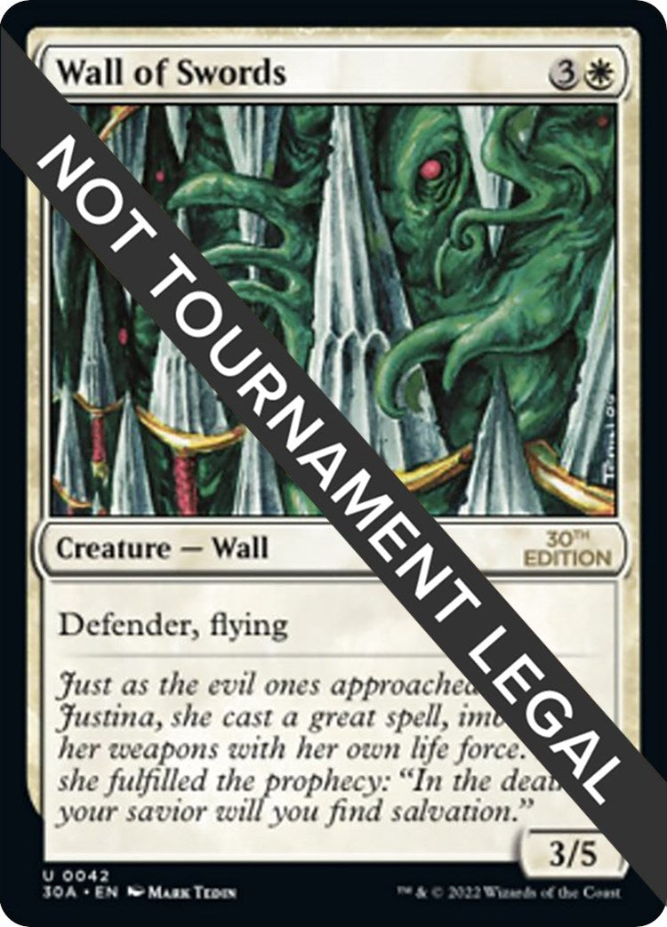 Image for Wall of Swords (42) (30A) - Magic: The Gathering