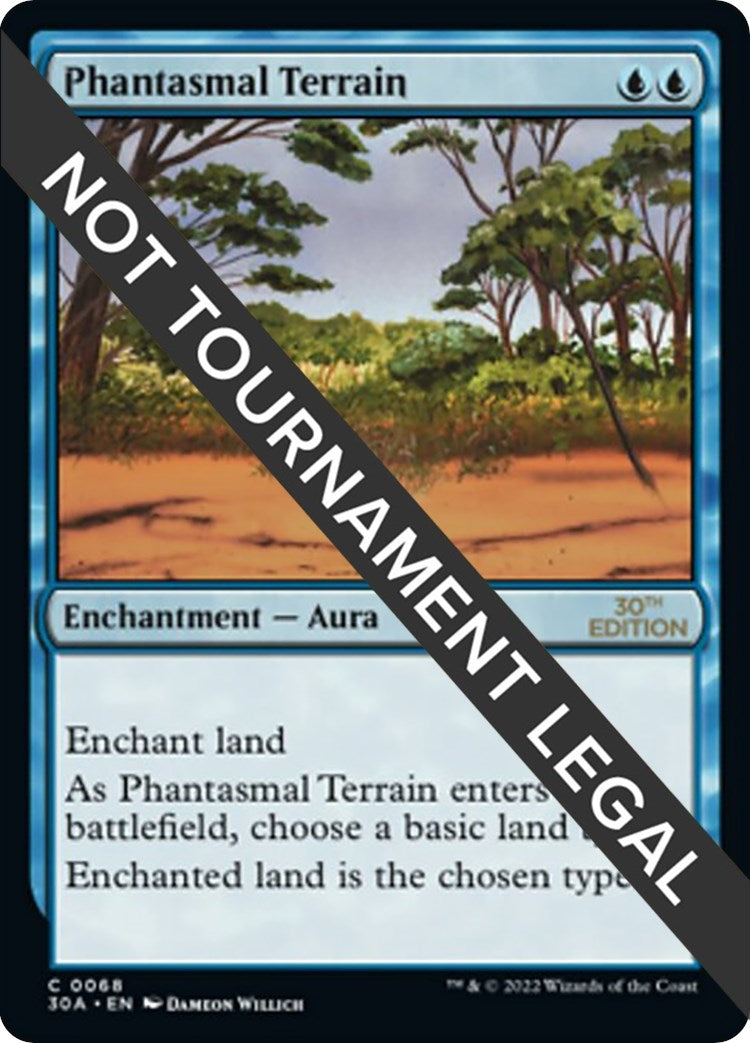 Image for Phantasmal Terrain (68) (30A) - Magic: The Gathering