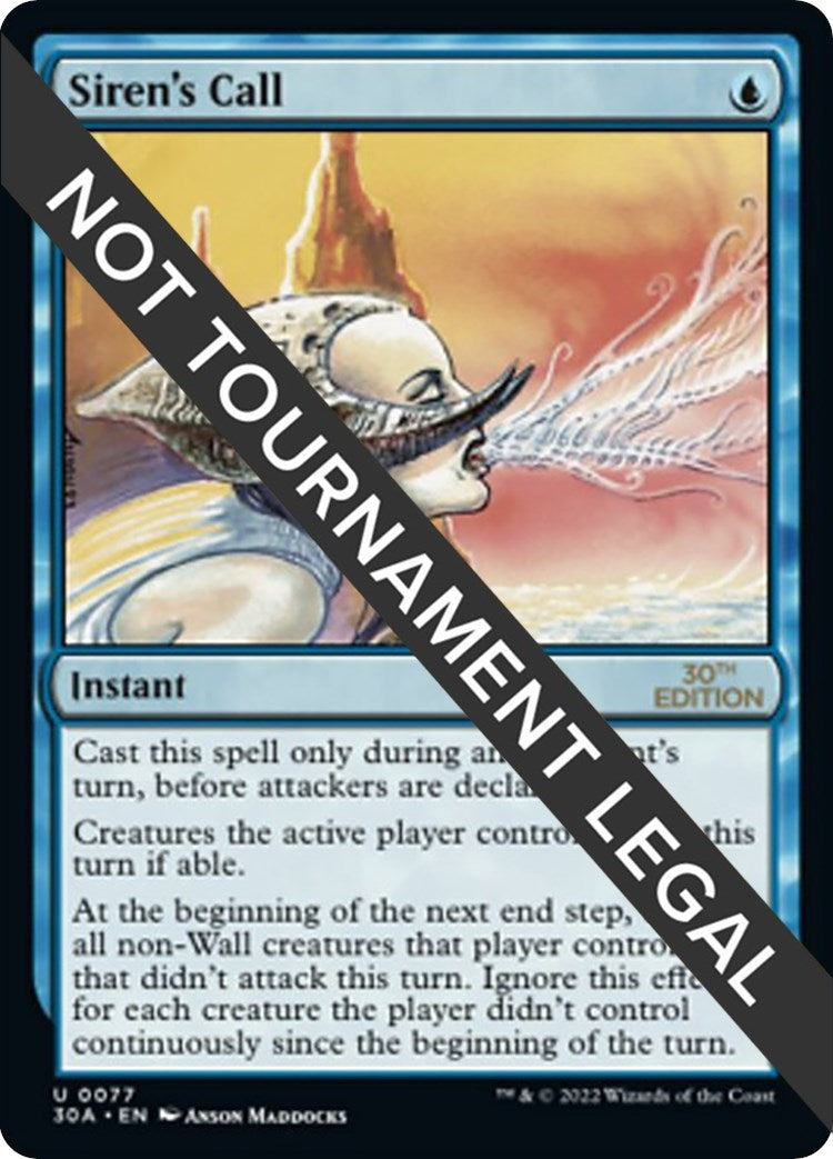 Image for Siren's Call (77) (30A) - Magic: The Gathering