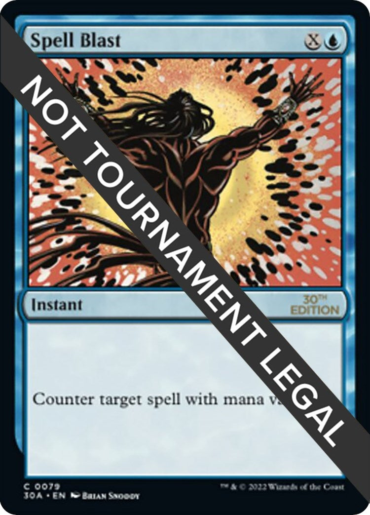 Image for Spell Blast (79) (30A) - Magic: The Gathering