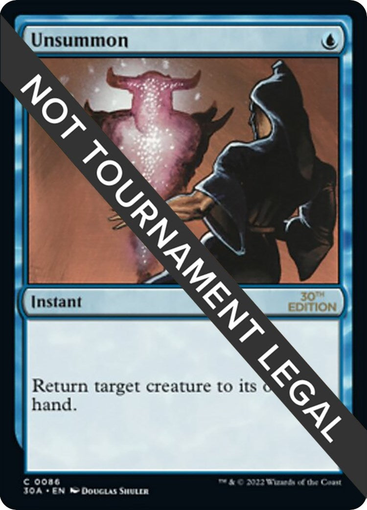 Image for Unsummon (86) (30A) - Magic: The Gathering