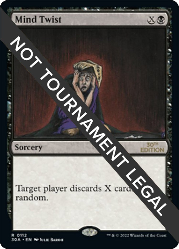 Image for Mind Twist (112) (30A) - Magic: The Gathering