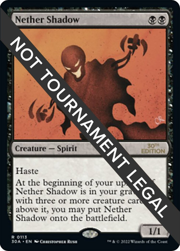 Image for Nether Shadow (113) (30A) - Magic: The Gathering