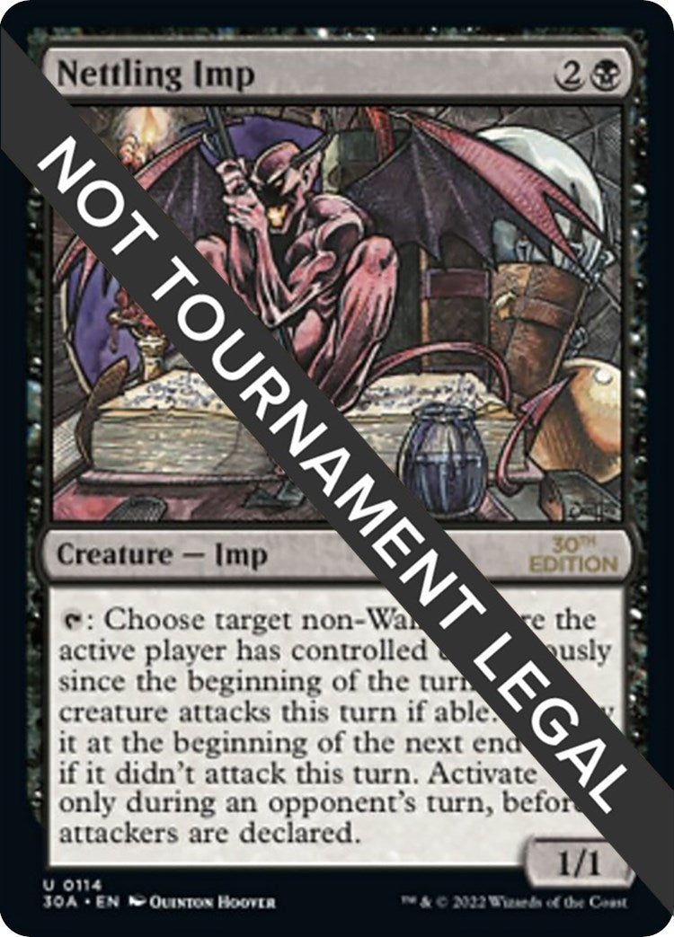 Image for Nettling Imp (114) (30A) - Magic: The Gathering