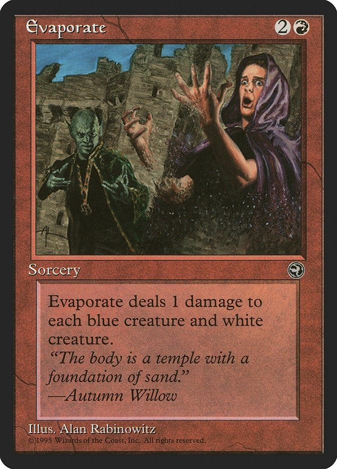 Image for Evaporate (HML) - Magic: The Gathering