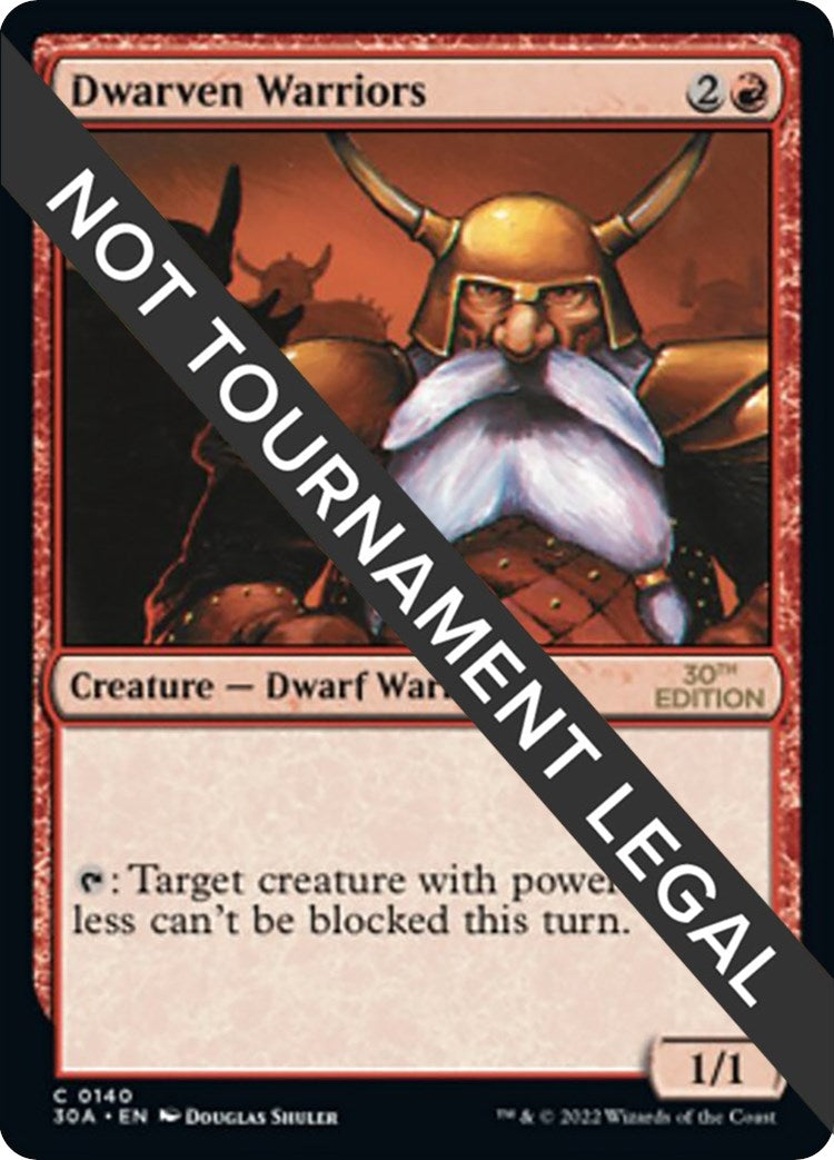 Image for Dwarven Warriors (140) (30A) - Magic: The Gathering