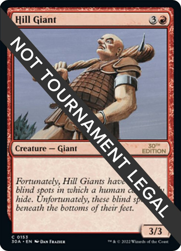 Image for Hill Giant (153) (30A) - Magic: The Gathering