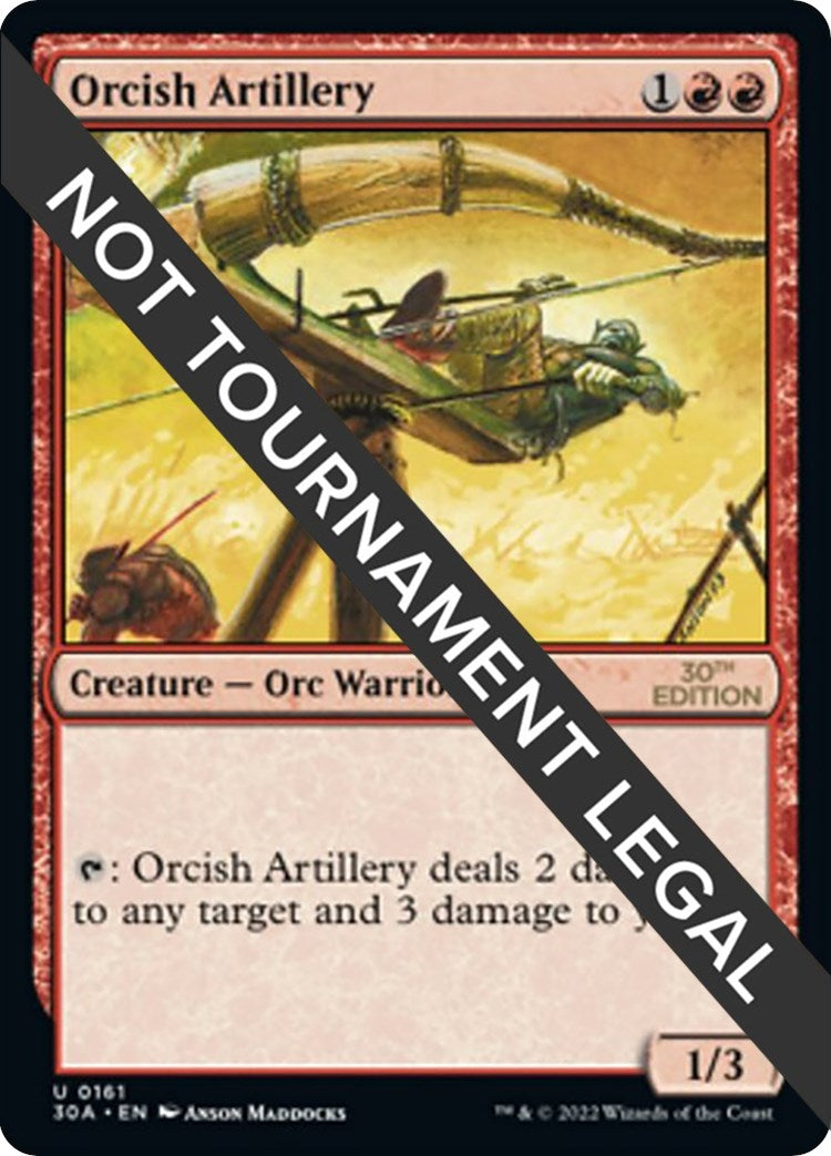 Image for Orcish Artillery (161) (30A) - Magic: The Gathering