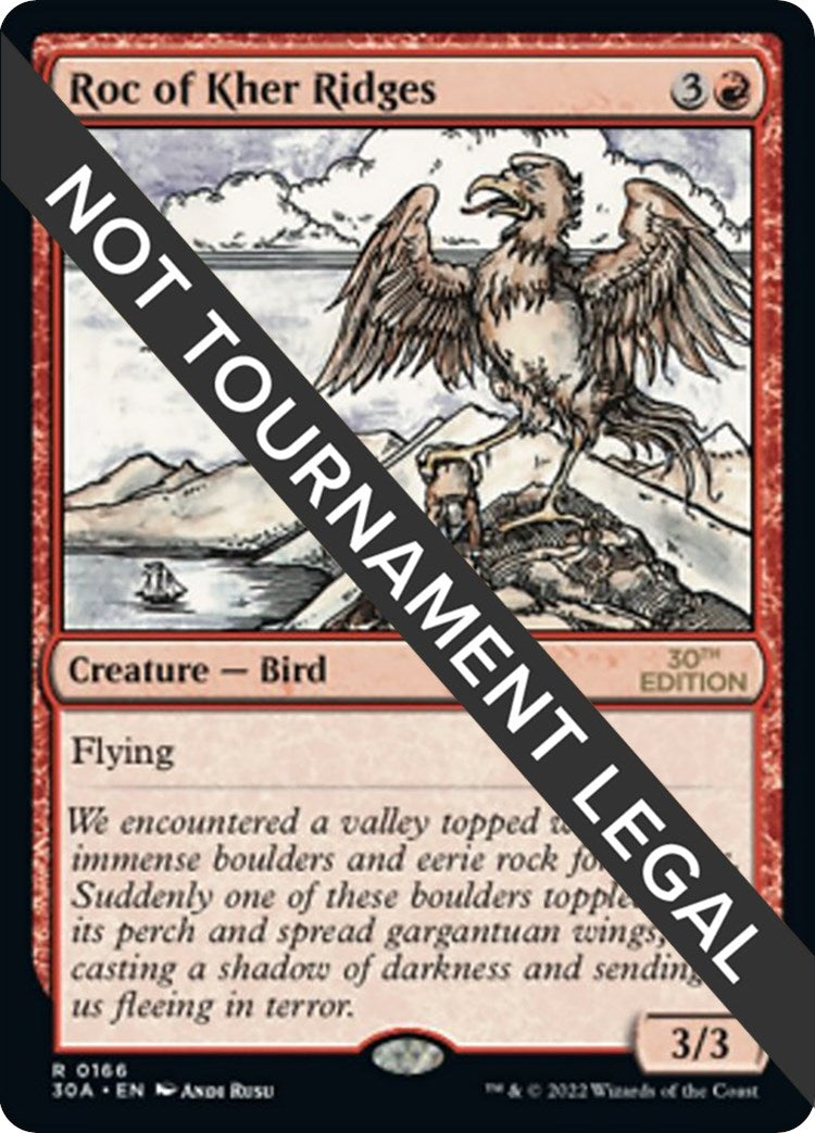 Image for Roc of Kher Ridges (166) (30A) - Magic: The Gathering