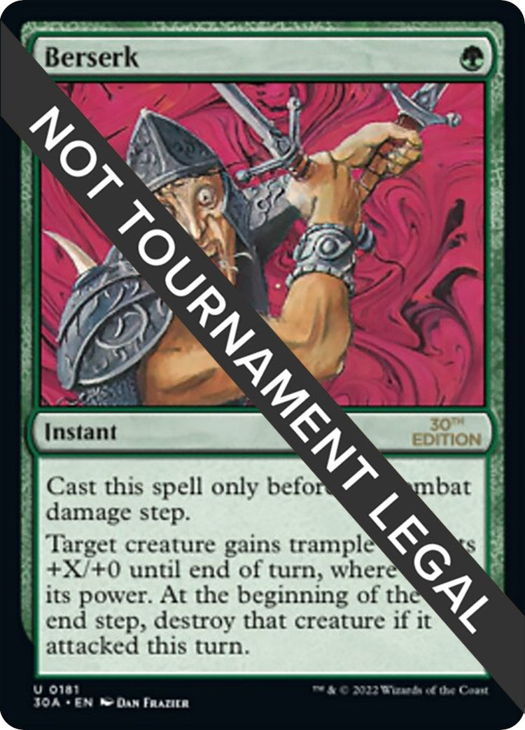 Image for Berserk (181) (30A) - Magic: The Gathering