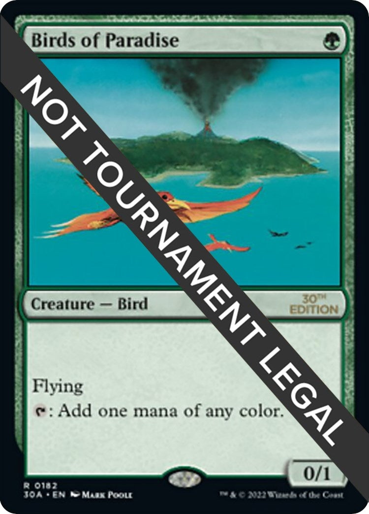 Image for Birds of Paradise (182) (30A) - Magic: The Gathering