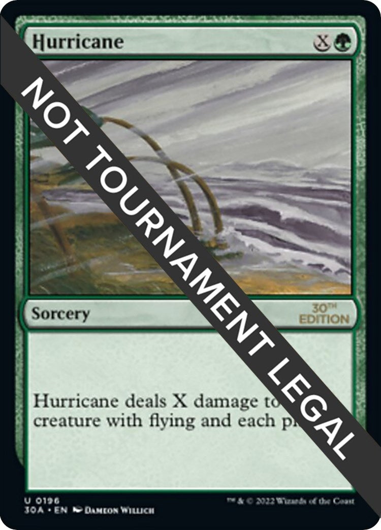 Image for Hurricane (196) (30A) - Magic: The Gathering