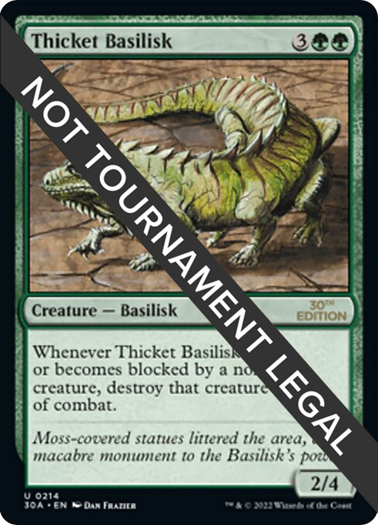 Image for Thicket Basilisk (214) (30A) - Magic: The Gathering