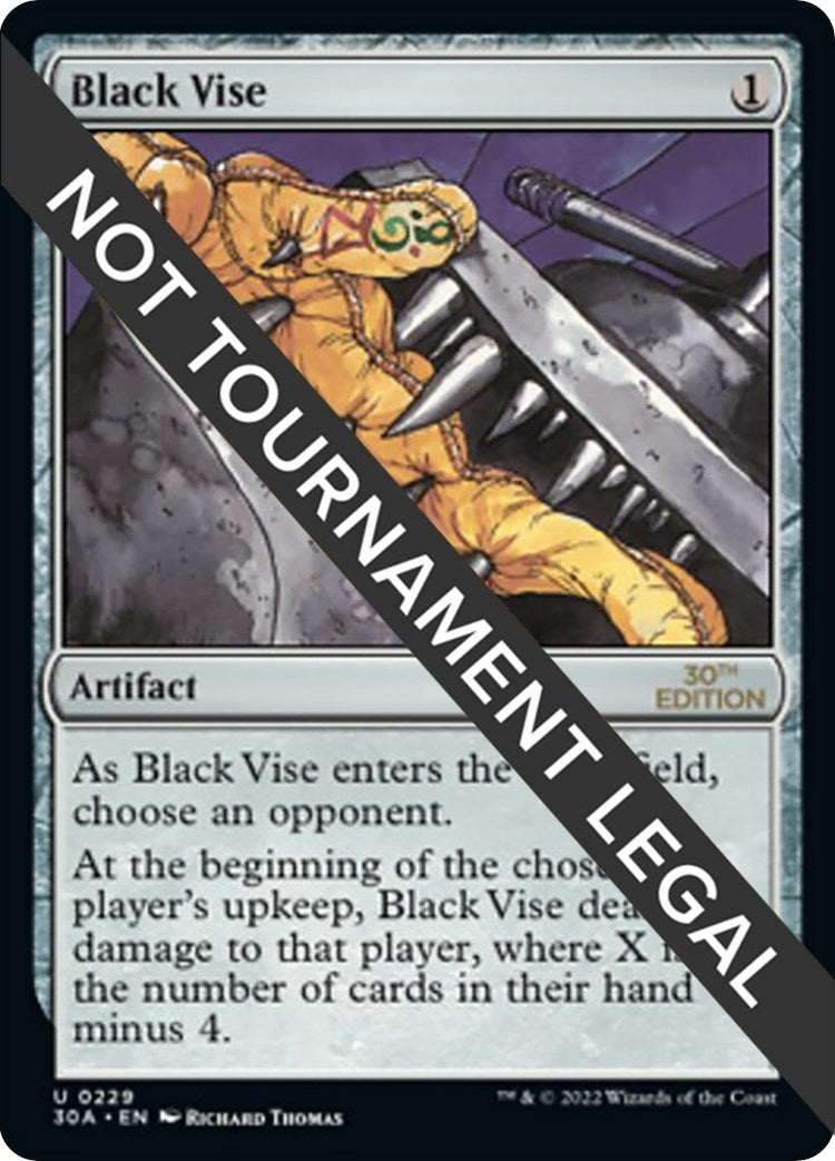 Image for Black Vise (229) (30A) - Magic: The Gathering