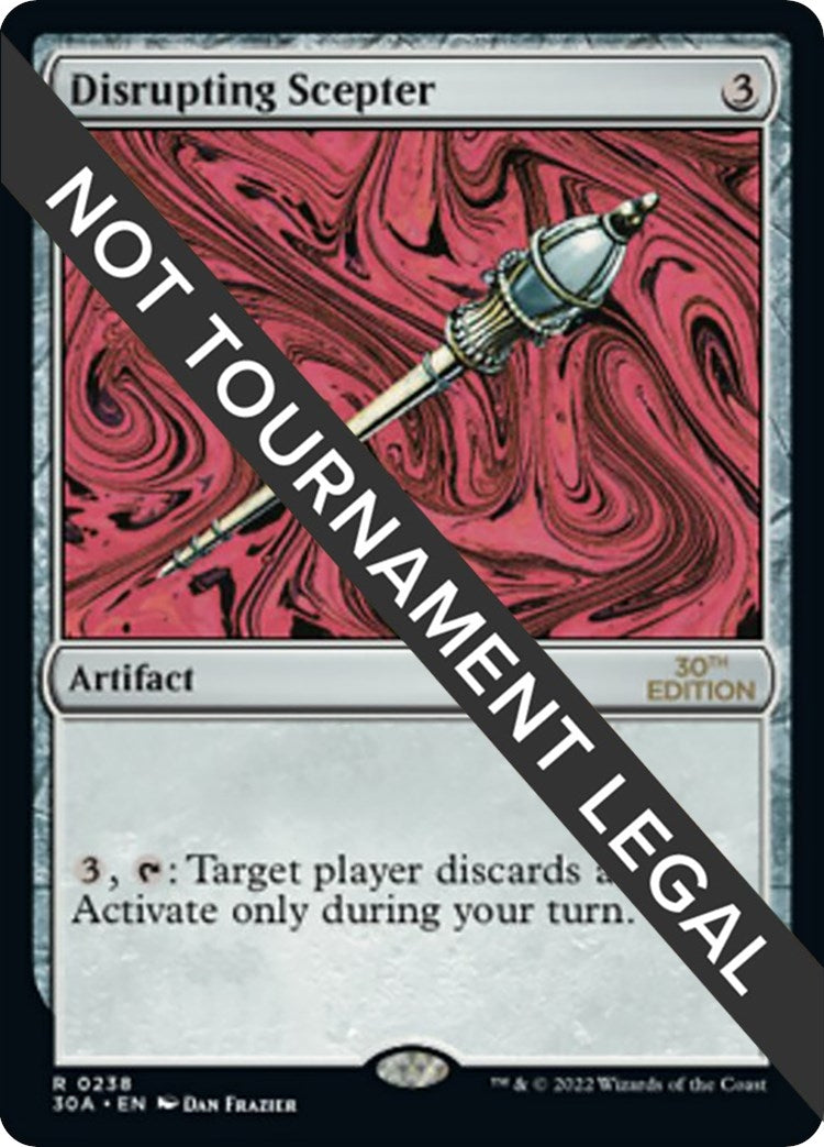 Image for Disrupting Scepter (238) (30A) - Magic: The Gathering