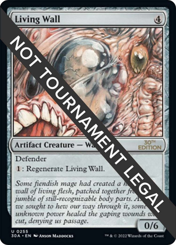 Image for Living Wall (255) (30A) - Magic: The Gathering