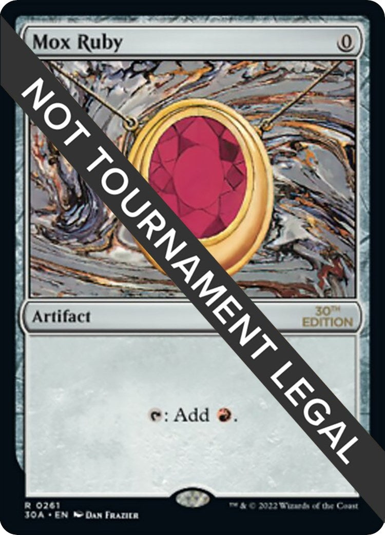 Image for Mox Ruby (261) (30A) - Magic: The Gathering