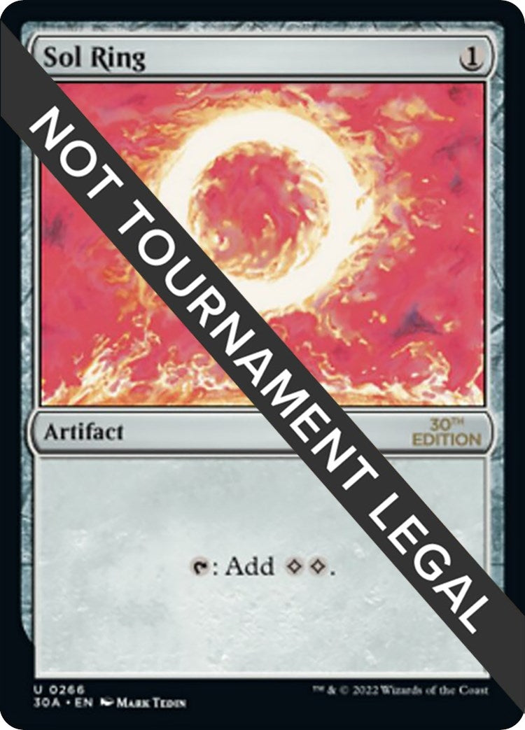 Image for Sol Ring (266) (266) (30A) - Magic: The Gathering