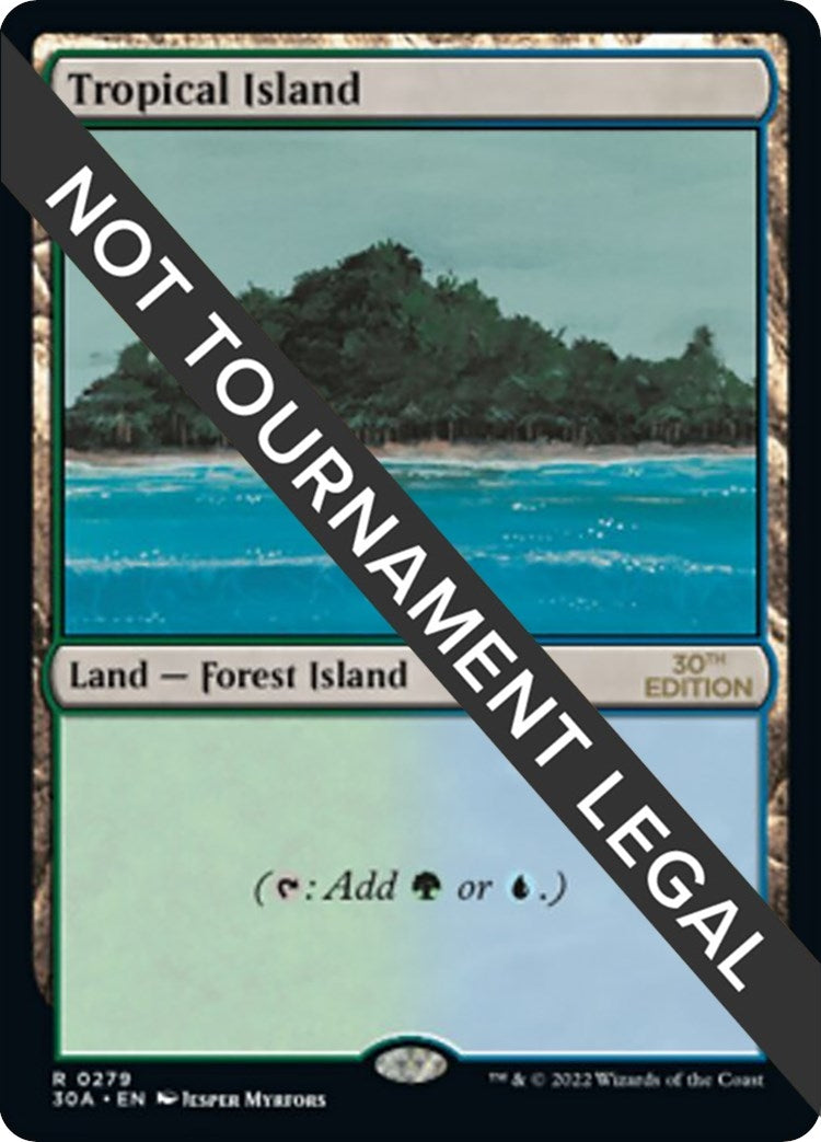 Image for Tropical Island (279) (30A) - Magic: The Gathering