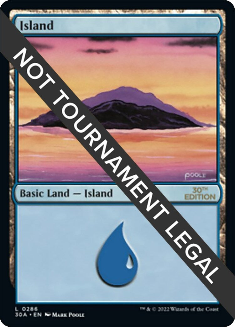 Image for Island (286) (286) (30A) - Magic: The Gathering