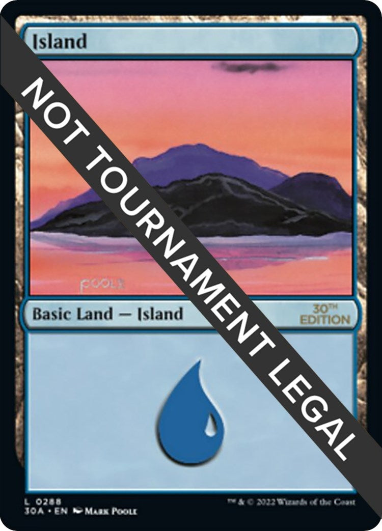 Image for Island (288) (288) (30A) - Magic: The Gathering