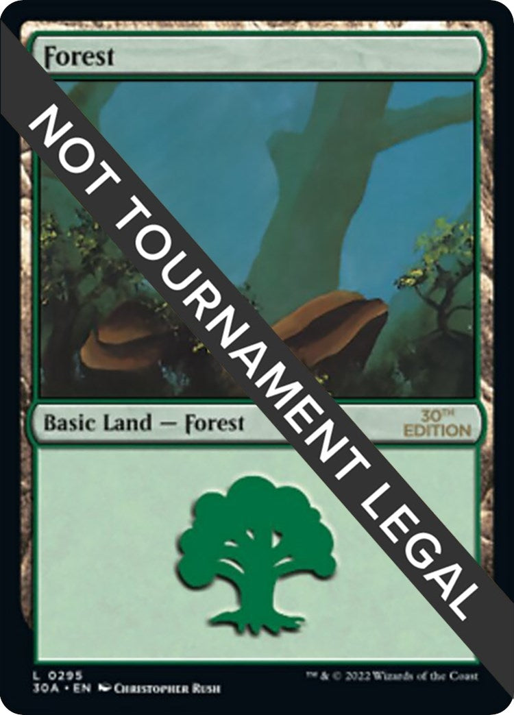 Image for Forest (295) (295) (30A) - Magic: The Gathering