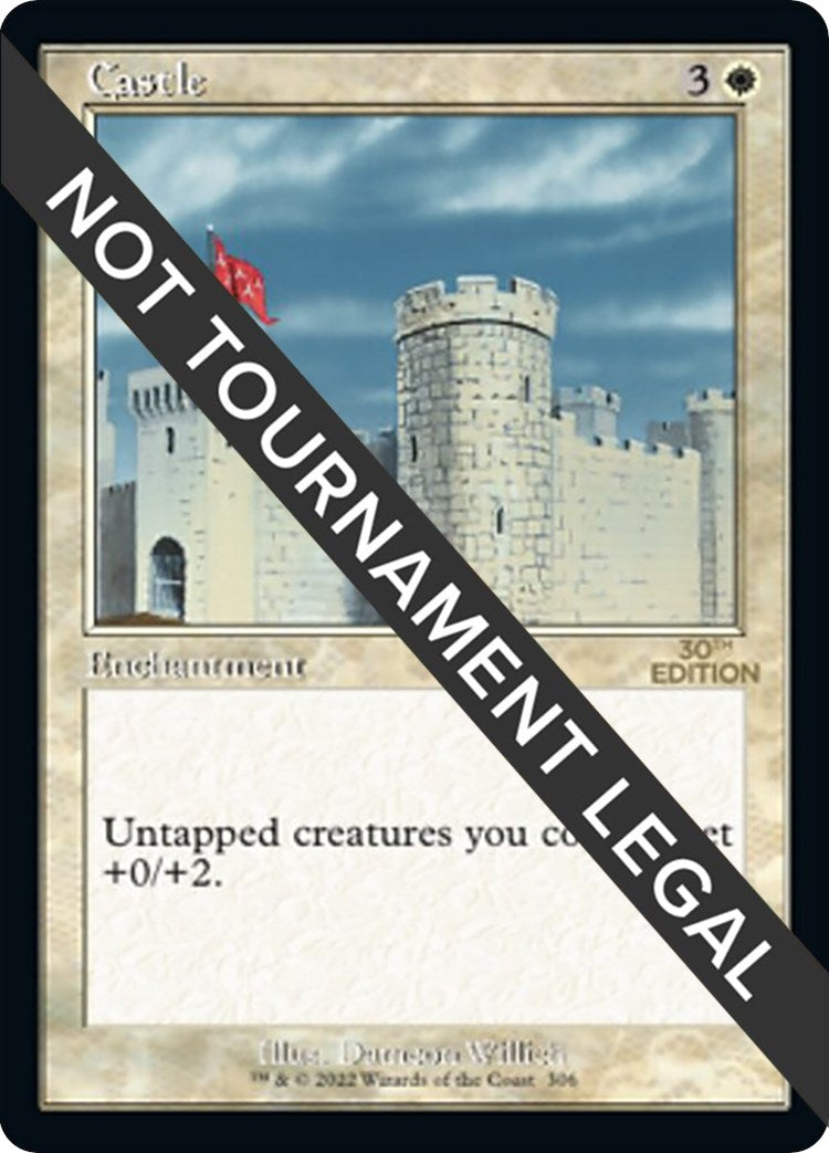 Image for Castle (Retro Frame) (306) (30A) - Magic: The Gathering