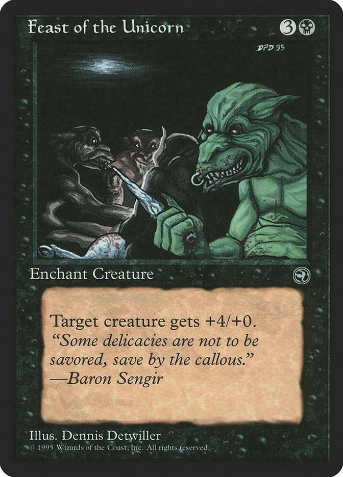 Image for Feast of the Unicorn (HML) - Magic: The Gathering