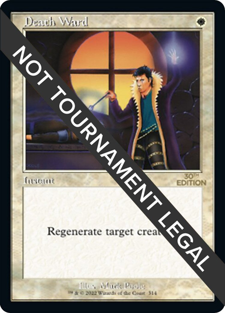 Image for Death Ward (Retro Frame) (314) (30A) - Magic: The Gathering