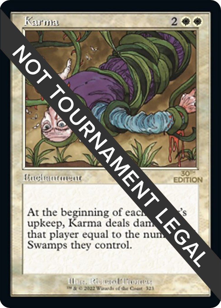 Image for Karma (Retro Frame) (323) (30A) - Magic: The Gathering