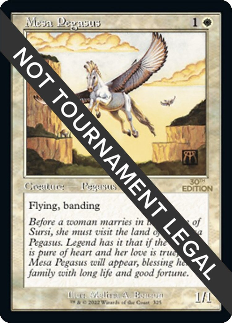 Image for Mesa Pegasus (Retro Frame) (325) (30A) - Magic: The Gathering