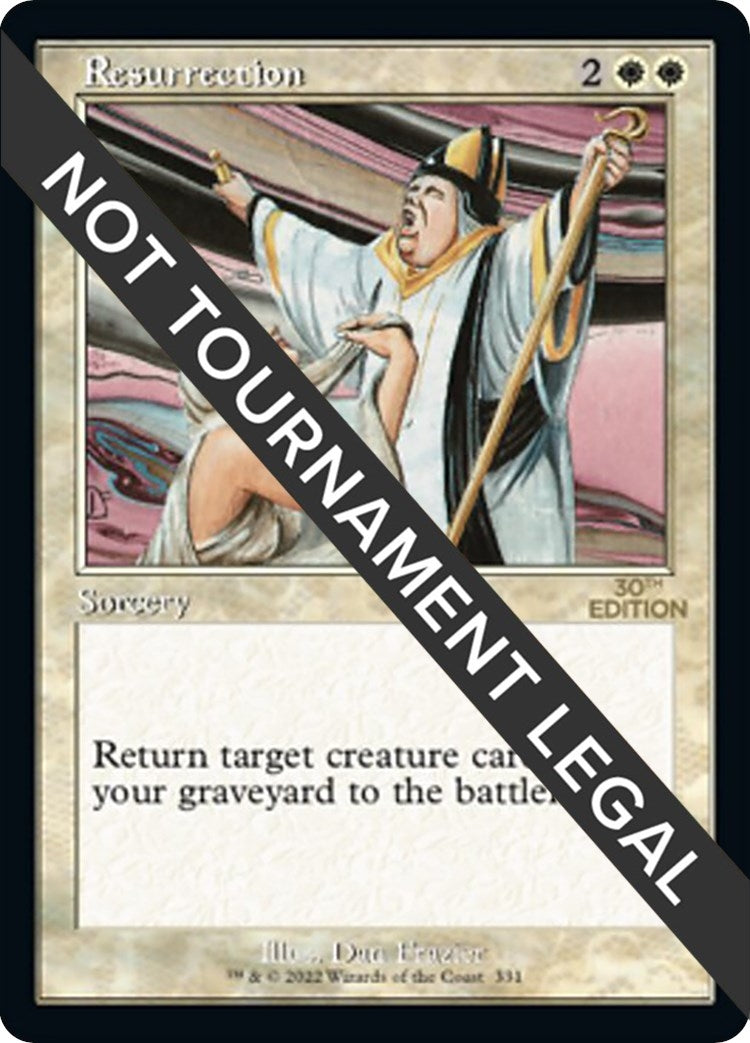 Image for Resurrection (Retro Frame) (331) (30A) - Magic: The Gathering