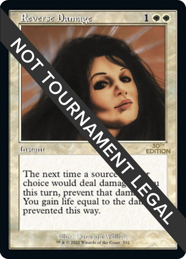 Image for Reverse Damage (Retro Frame) (332) (30A) - Magic: The Gathering