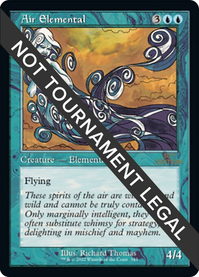 Air Elemental (Retro Frame) (343) (30A)
