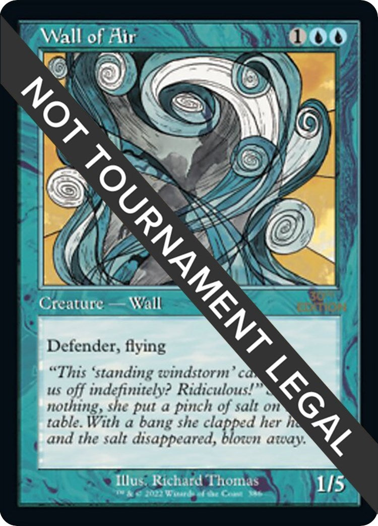 Image for Wall of Air (Retro Frame) (386) (30A) - Magic: The Gathering
