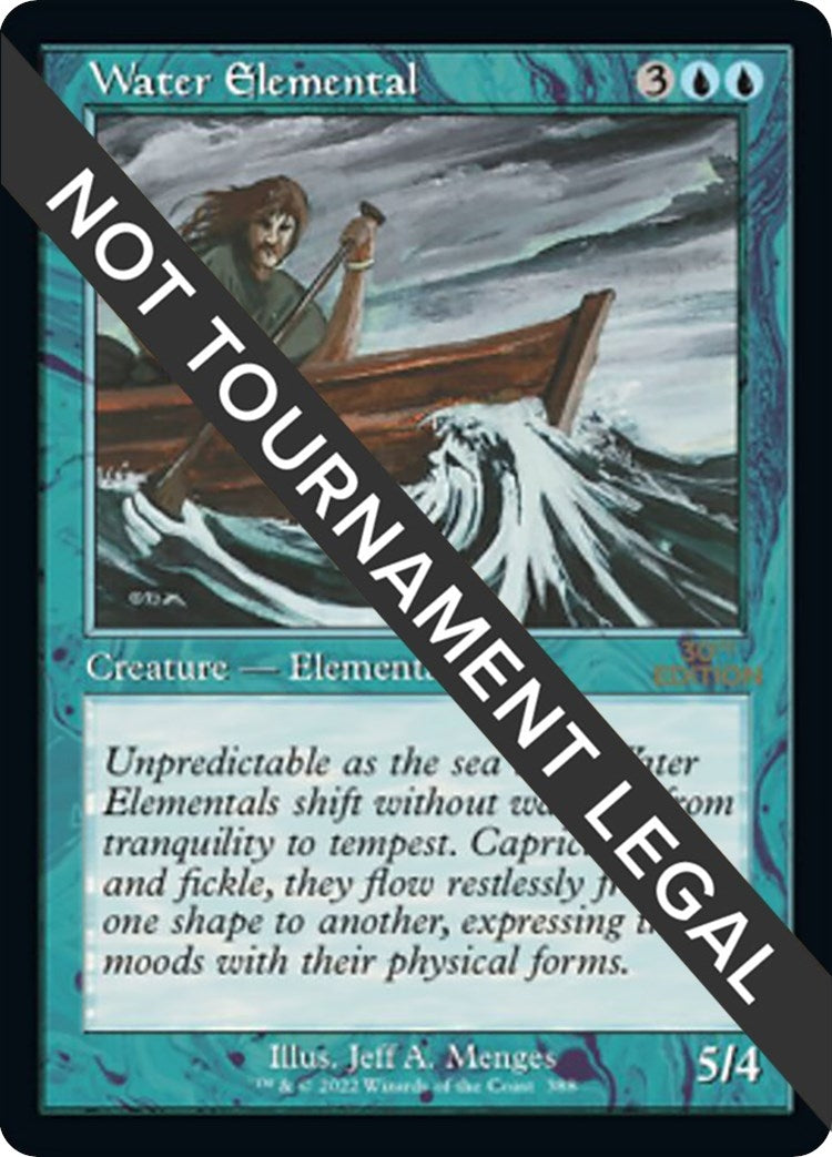 Image for Water Elemental (Retro Frame) (388) (30A) - Magic: The Gathering