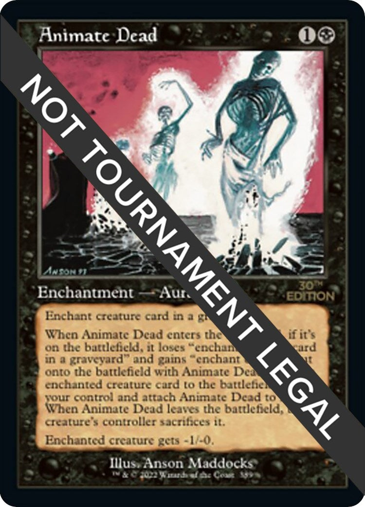 Image for Animate Dead (Retro Frame) (389) (30A) - Magic: The Gathering