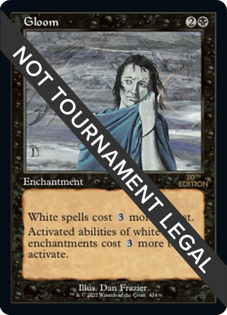 Image for Gloom (Retro Frame) (404) (30A) - Magic: The Gathering